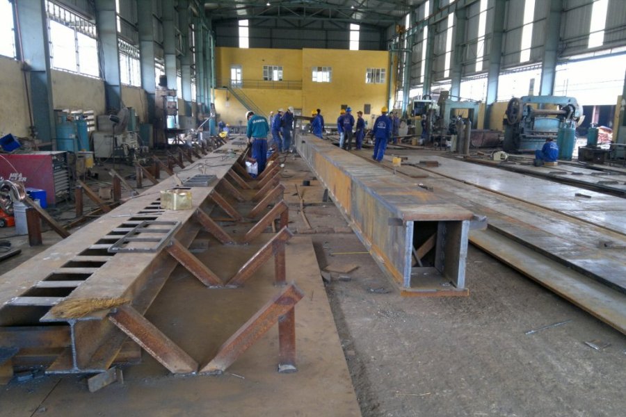 GIA CÔNG KHUNG KÈO THÉP NHÀ XƯỞNG BÌNH DƯƠNG