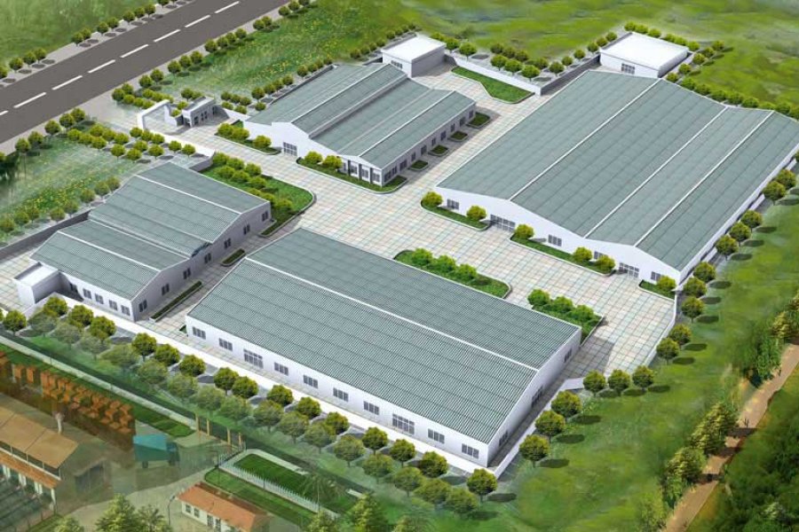 THI CÔNG KHUNG KÈO THÉP NHÀ XƯỞNG TRÀ VINH