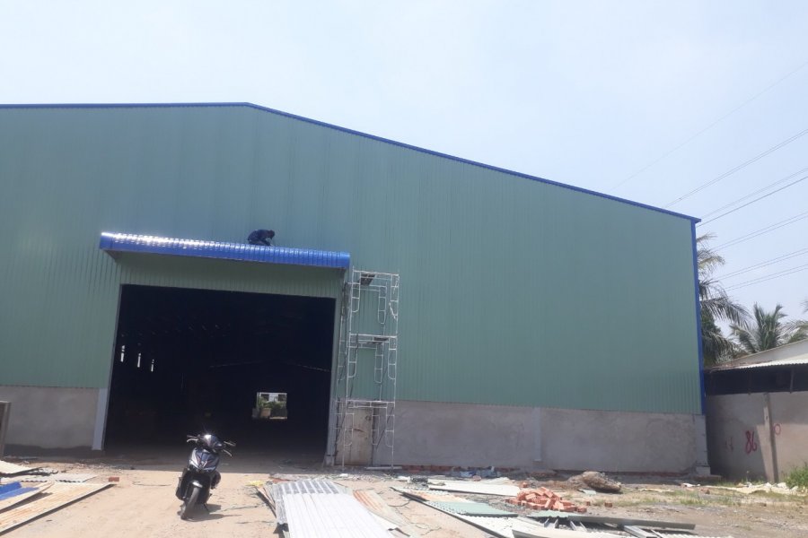 THI CÔNG KHUNG KÈO THÉP NHÀ XƯỞNG ĐỒNG THÁP