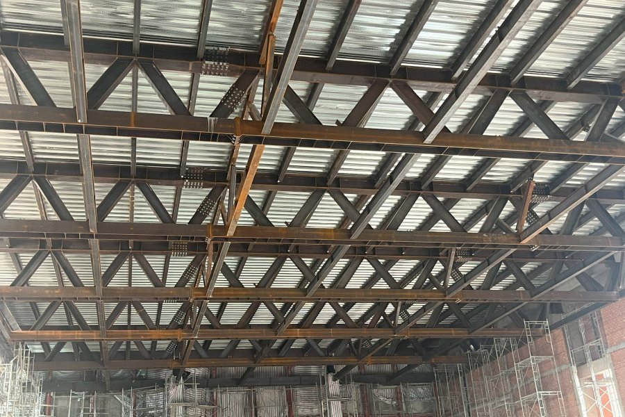 KHUNG NHÀ THÉP TIỀN CHẾ KHUNG NHÀ THÉP TIỀN CHẾ