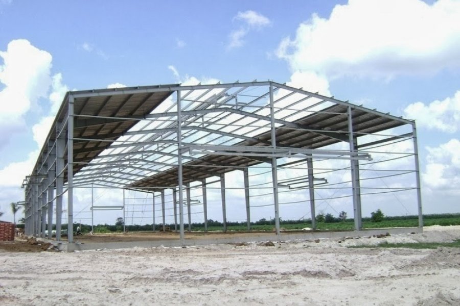 THI CÔNG KHUNG KÈO THÉP NHÀ XƯỞNG KIÊN GIANG 